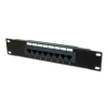 Digitus 8-port Patch Panel 1U Black (DN-91508U)