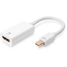 Digitus Aktiver Mini DisplayPort Adapter/Konverter,DP-HMDI (DB-340416-002-W) kábel és adapter