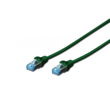 Digitus CAT5e SF-UTP Patch Cable 3m Green kábel és adapter