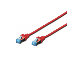 Digitus CAT5e SF-UTP Patch Cable 5m Red kábel és adapter