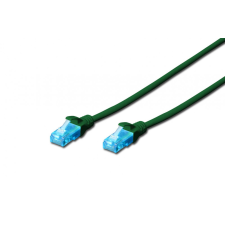 Digitus CAT5e U-UTP Patch Cable 3m Green kábel és adapter