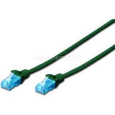 Digitus CAT5e U/UTP PVC 1m zöld patch kábel (DK-1511-010/G) kábel és adapter