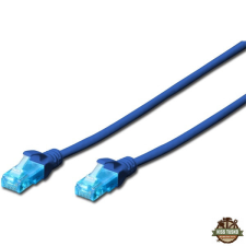 Digitus CAT5e U/UTP PVC 2m kék patch kábel kábel és adapter