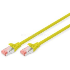 Digitus CAT6 S-FTP LSZH 10m sárga patch kábel (DK-1644-100/Y) kábel és adapter