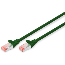 Digitus CAT6 S-FTP LSZH 10m zöld patch kábel kábel és adapter