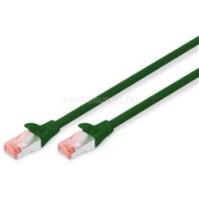 Digitus CAT6 S-FTP LSZH 10m zöld patch kábel (DK-1644-100/G) kábel és adapter