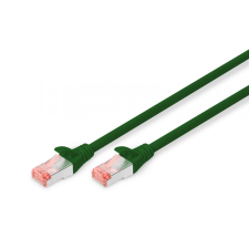 Digitus CAT6 S-FTP Patch Cable 0,25m Green kábel és adapter