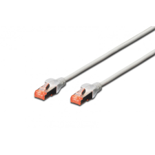 Digitus CAT6 S-FTP Patch Cable 0,5m Red kábel és adapter