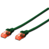 Digitus CAT6 U/UTP 10m hálózati kábel Zöld U/UTP (UTP) (DK-1612-100/G)