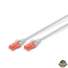Digitus CAT6 U/UTP LSZH 20m szürke patch kábel kábel és adapter