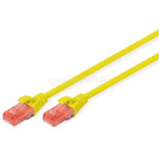 Digitus CAT6 U/UTP LSZH 3m sárga patch kábel (DK-1617-030/Y) kábel és adapter