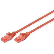 Digitus cat6 u/utp lszh 5m piros patch kábel kábel és adapter