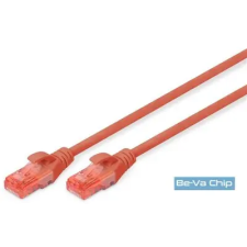 Digitus CAT6 U/UTP LSZH 5m piros patch kábel kábel és adapter