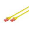 Digitus CAT6 U-UTP Patch Cable 0,5m Yellow