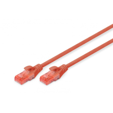 Digitus CAT6 U-UTP Patch Cable 10m Red kábel és adapter