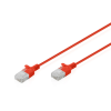 Digitus CAT6 U-UTP Patch Cable 1,5m Red DK-1618-015S-R