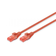 Digitus CAT6 U-UTP Patch Cable 1m Red kábel és adapter
