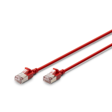 Digitus CAT6A F-FTP Patch Cable 0,3m Red kábel és adapter