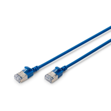 Digitus CAT6A F-FTP Patch Cable 1m Blue kábel és adapter