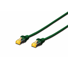 Digitus CAT6A S-FTP Patch Cable 10m Green kábel és adapter