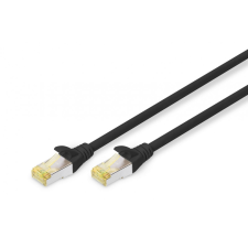 Digitus CAT6A S-FTP Patch Cable 1m Black kábel és adapter