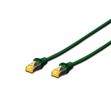  Digitus CAT6A S-FTP Patch Cable 5m Green kábel és adapter