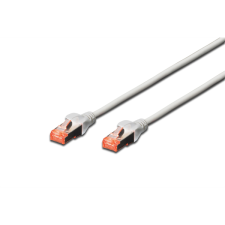 Digitus CAT6a S/FTP patch kábel 30m (szürke) kábel és adapter