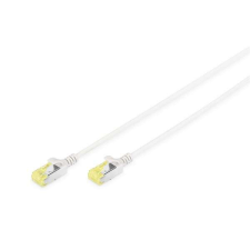 Digitus CAT6A U/FTP LSZH 2m szürke slim patch kábel kábel és adapter