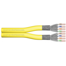 Digitus CAT7A S-FTP Installation Cable 500m Yellow kábel és adapter