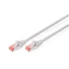 Digitus Cat.6 S/FTP LSZH 10m szürke patch kábel