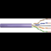Digitus CAT 6 U-UTP installation cable, 250 MHz, AWG 23/1 Dca (LSZH-1), 50 m, paper box, simplex, purple (DK-1614-VH-05)