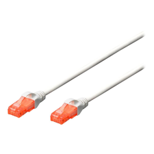 Digitus CAT 6 U/UTP Patchkabel - LSZH, 1m, weiß (DK-1617-010/WH) kábel és adapter