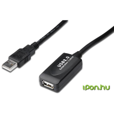 Digitus DA-73101 USB 2.0 15m fekete repeater kábel kábel és adapter