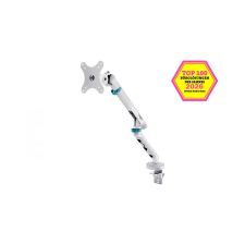 Digitus DA-90470 asztali TV konzol 88,9 cm (35") Fehér tv állvány és fali konzol