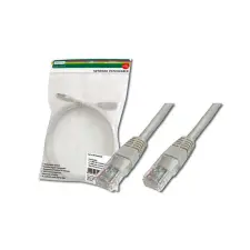Digitus DK-1511-010 UTP patch kábel CAT5e 1m szürke kábel és adapter