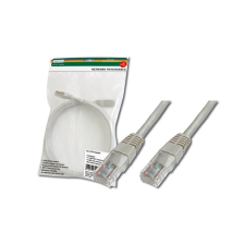 Digitus DK-1511-010 UTP patch kábel CAT5e 1m szürke (DK-1511-010) kábel és adapter
