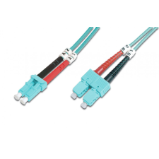 Digitus DK-2532-10-4 száloptikás kábel 10 M I-VH OM4 Violet kábel és adapter