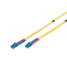 Digitus DK-2933-03 száloptikás kábel 3 M LC I-VH OS2 Yellow kábel és adapter