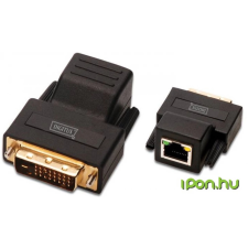 Digitus DVI-D UTP Átalakító Fekete 5cm DS-54101 kábel és adapter