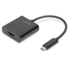 Digitus fekete USB 3.0 Type C - HDMI (4K@30Hz) adapter