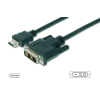 Digitus HDMI adapter cable, type A-DVI(18+1) (DB-330300-020-S)