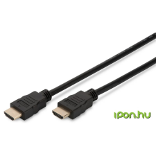 Digitus HDMI Összekötő Fekete 1m AK-330107-010-S kábel és adapter