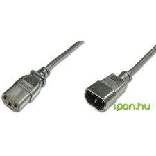 Digitus IEC Hosszabbító Fekete 1.2m AK-440201-012-S kábel és adapter