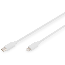 Digitus KAB USB-C > Lightning (ST-ST) 1m Digitus White (DB-600109-010-W) - Átalakítók kábel és adapter