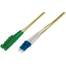 Digitus LWL Patchkabel E2000 -> LC 2.00m Singlemode Duplex (AL-9E2000LC-02I) kábel és adapter