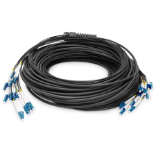 Digitus LWL Patchkabel LC->UPC 100m Vorkonfektioniert OS2 12 (DK-2A33CU100BK-BBB) kábel és adapter