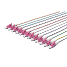 Digitus OM4 Optikai Kábel 2m (12db) DK-25332-02-4 kábel és adapter