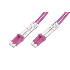 Digitus - optikai patch kábel LC/LC 3m OM4 - DK-2533-03-4 kábel és adapter