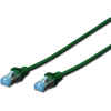 Digitus Patchkabel RJ45 SF/UTP Cat5e  3.00m grün Polybeutel (DK-1531-030/G)