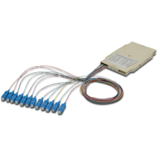 Digitus Spleißkassette mit 12 Pigtails, vormontiert, SC, OM4 (A-96522-02-UPC-4) kábel és adapter